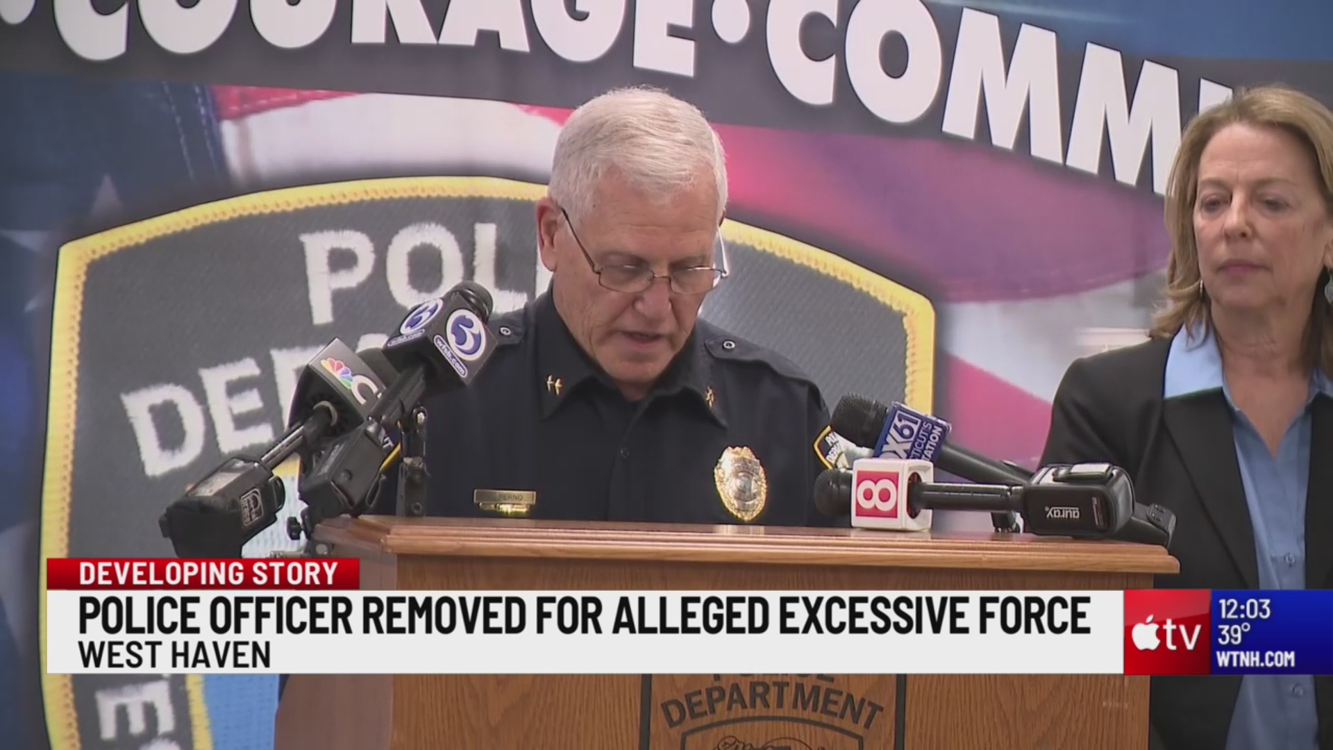 West Haven police say officer was removed from duty after another ...