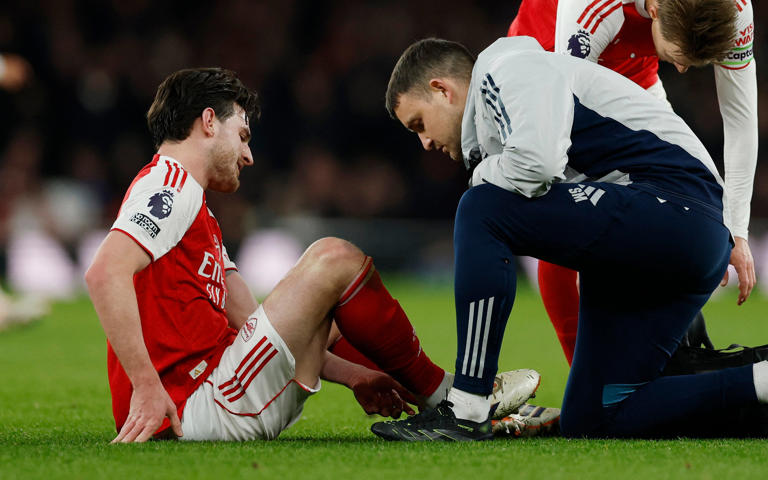 Arsenal injury update: Rice, Saliba and Mosquera latest return dates