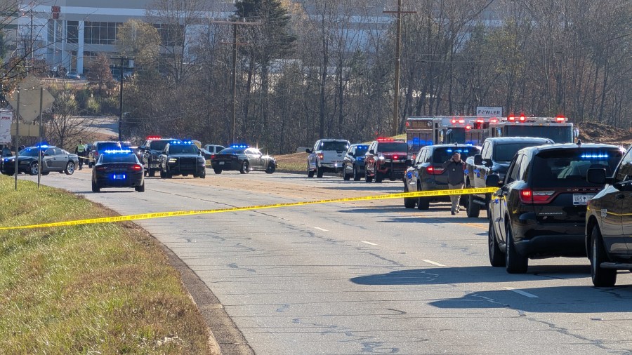 Person found with possible gunshot wound along Greenville Co. road