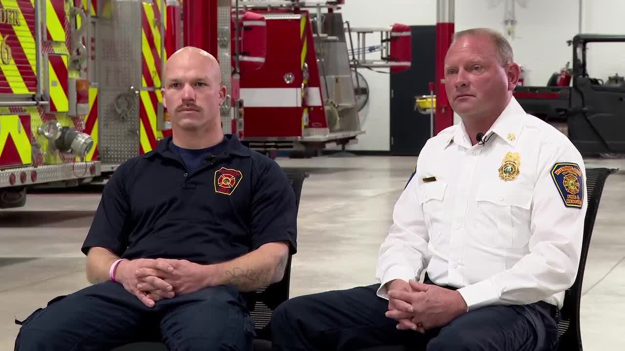 Humble hero shares story behind dramatic rescue