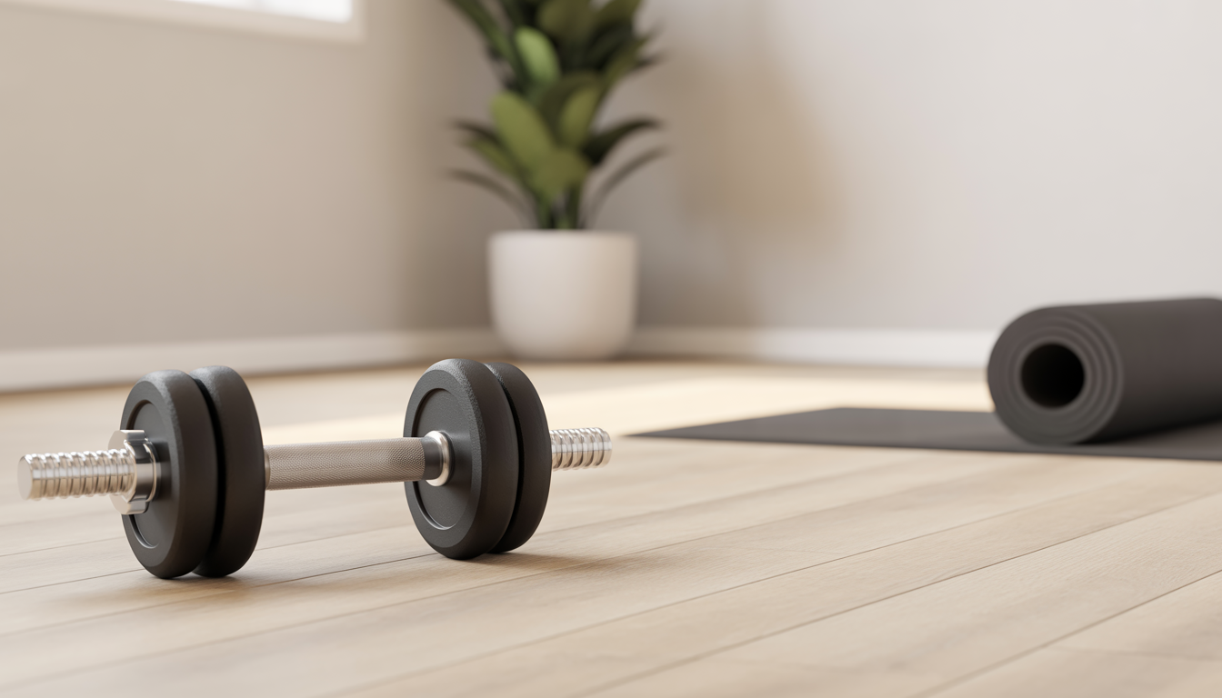 15 objects for a home gym without ruining space