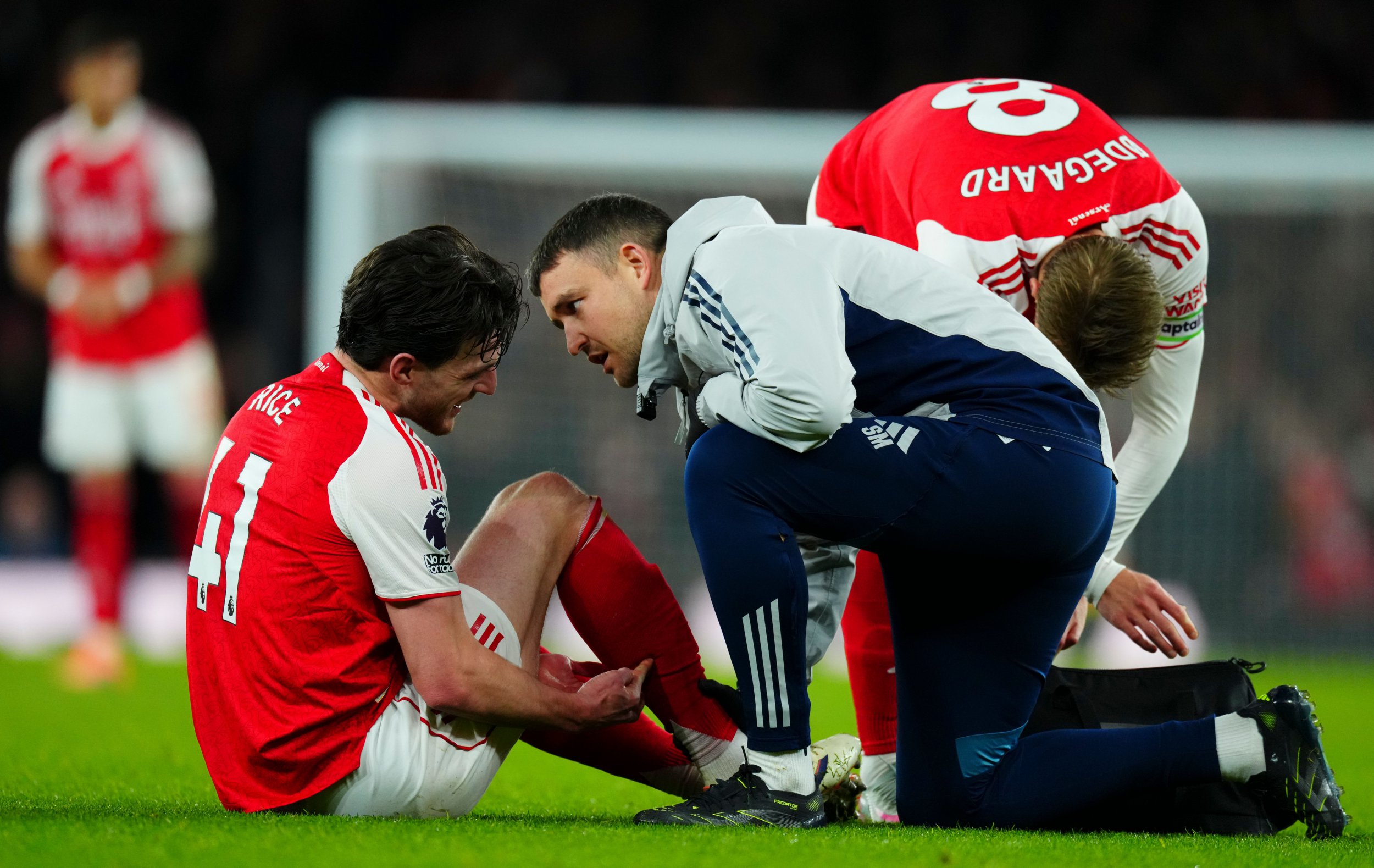Declan Rice injury latest as Arsenal beat Brentford