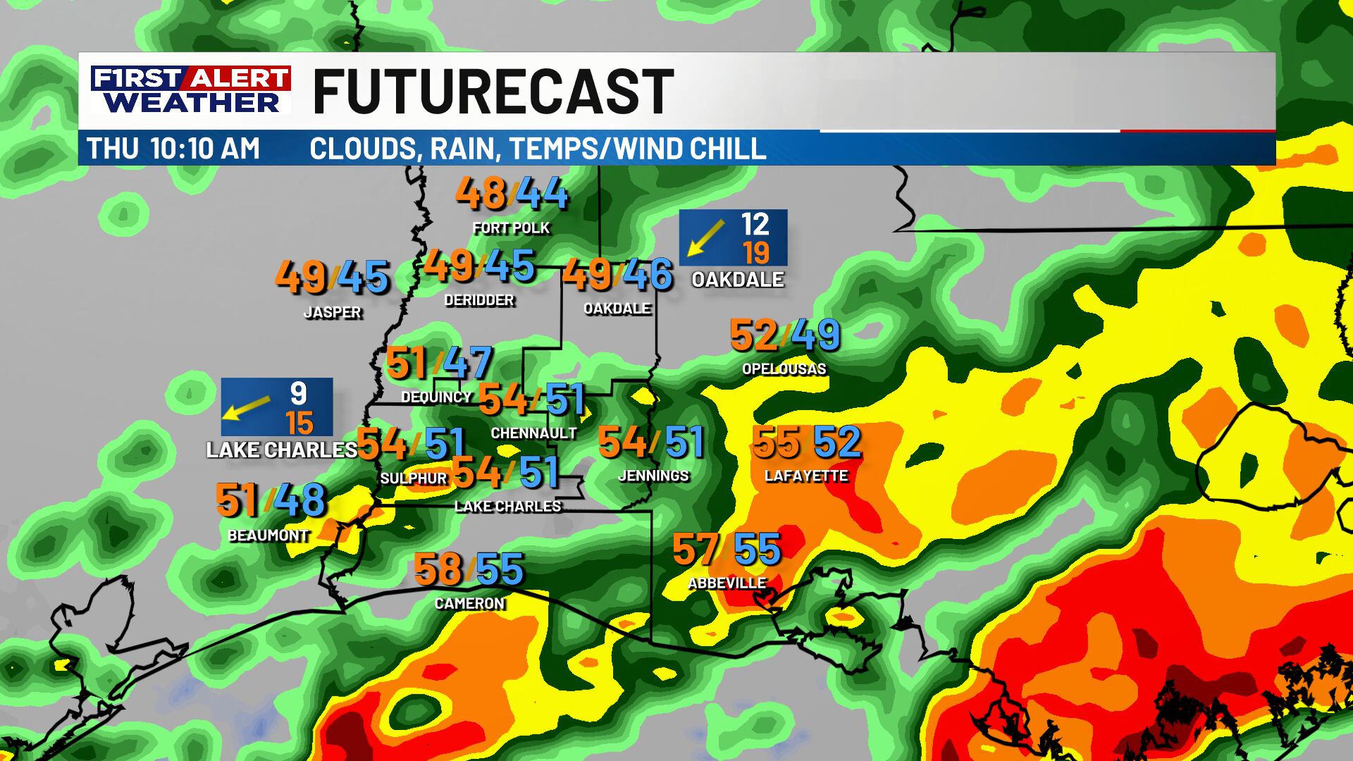 First alert forecast: Chilly rain likely again over the next couple days