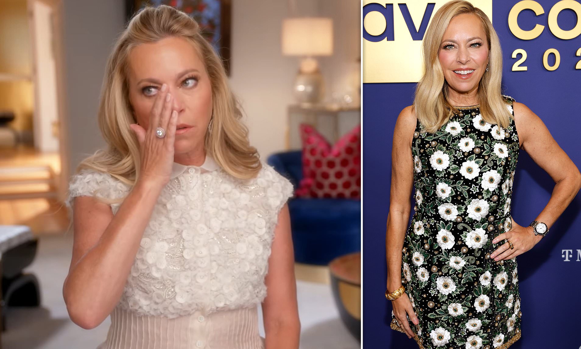 Sutton Stracke breaks down in tears over a friend feud in RHOBH season ...