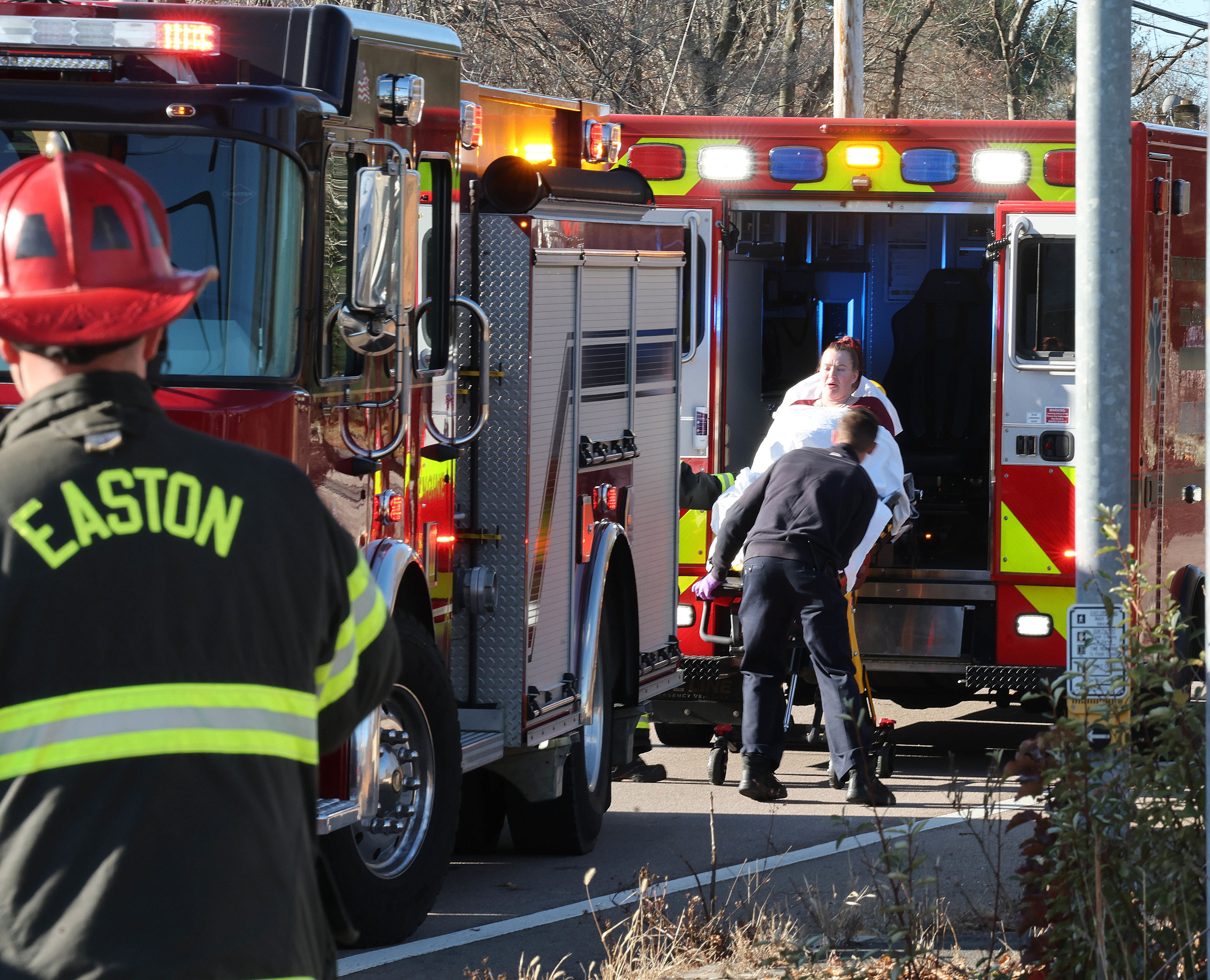 50-year-old woman remains in critical condition following Easton crash