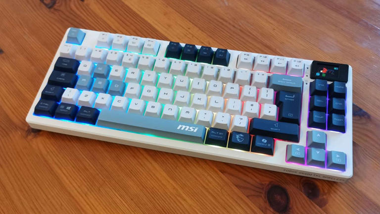 MSI has put together a good keyboard for not a lot of cash in the Forge ...