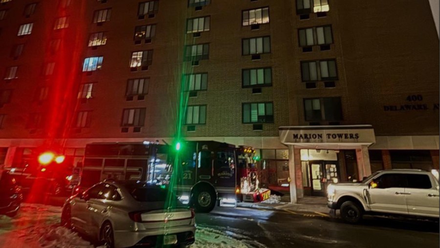 One dead after fire in Marion high-rise apartment building