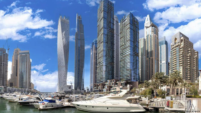 Dubai, a financial and strategic hub for international companies in the United Arab Emirates, is under growing competition from its much larger neighbor Saudi Arabia