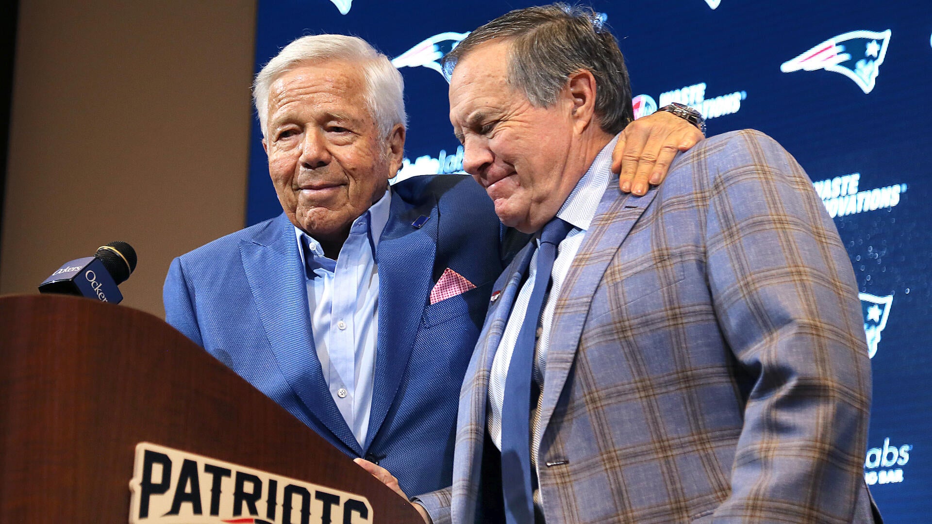 Bill Belichick, Robert Kraft among five Pro Football Hall of Fame ...