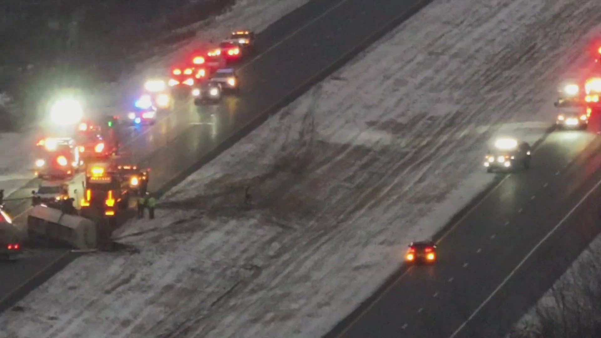 I-271 closed in both directions from Medina County into Summit County ...