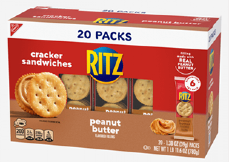 Select Ritz cracker sandwiches recalled in multiple states over ...