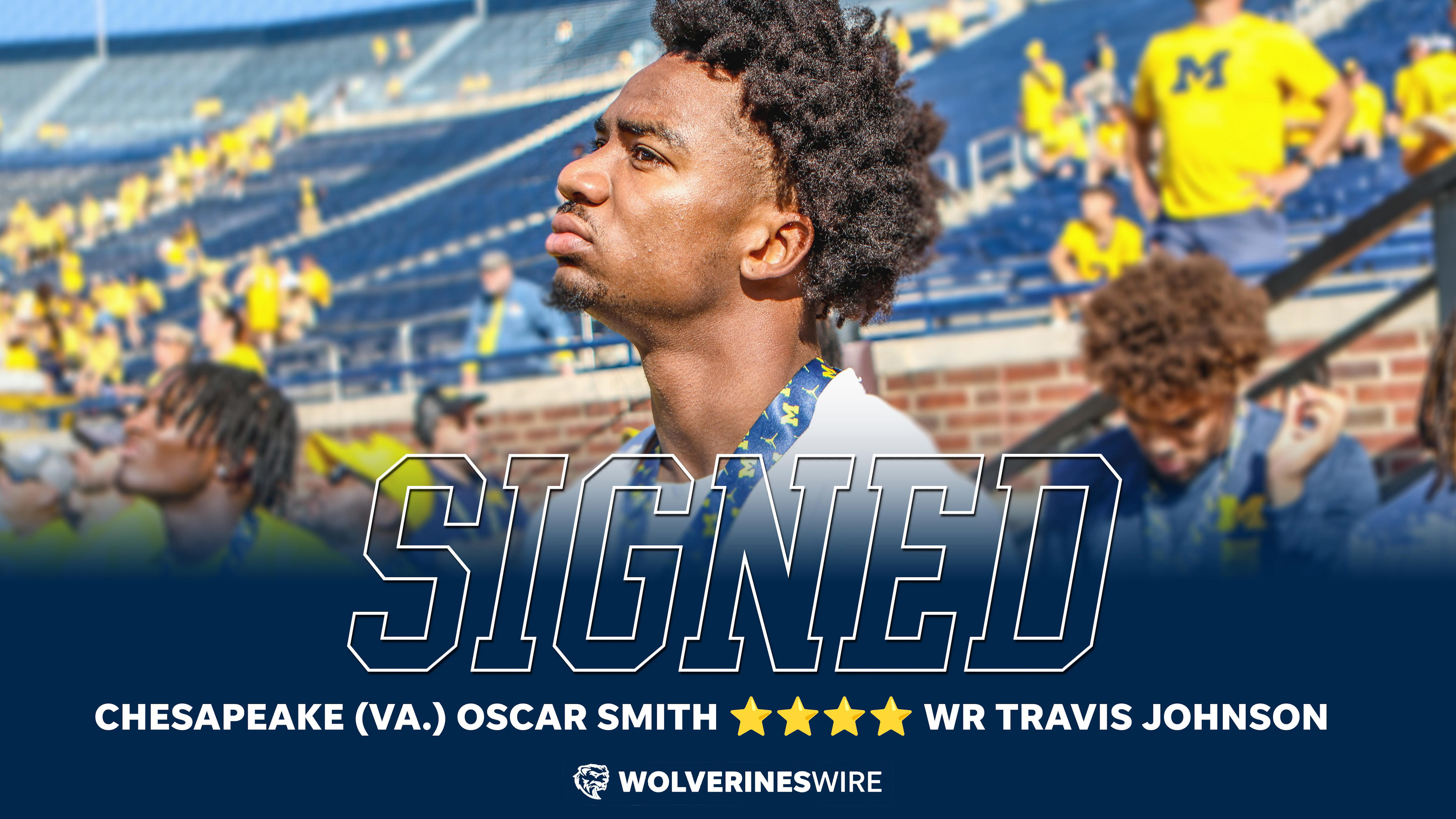Travis Johnson signs with Michigan football