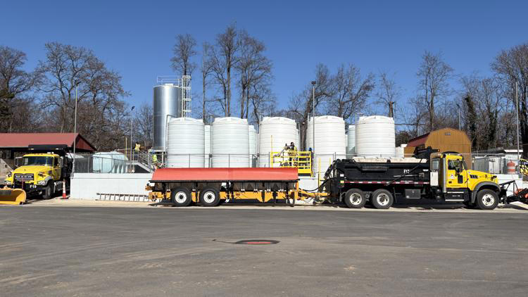 Forsyth County crews gear up early for winter storm with 12k tons of