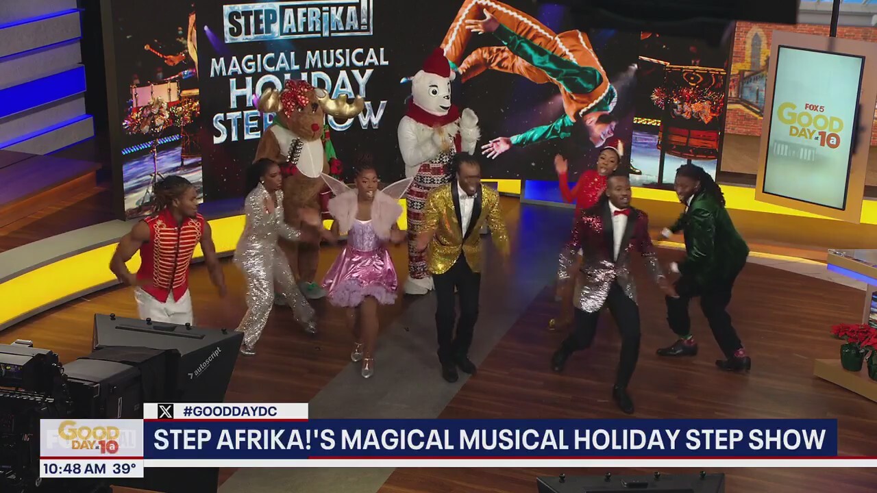 Step Afrika!'s magical musical holiday step show