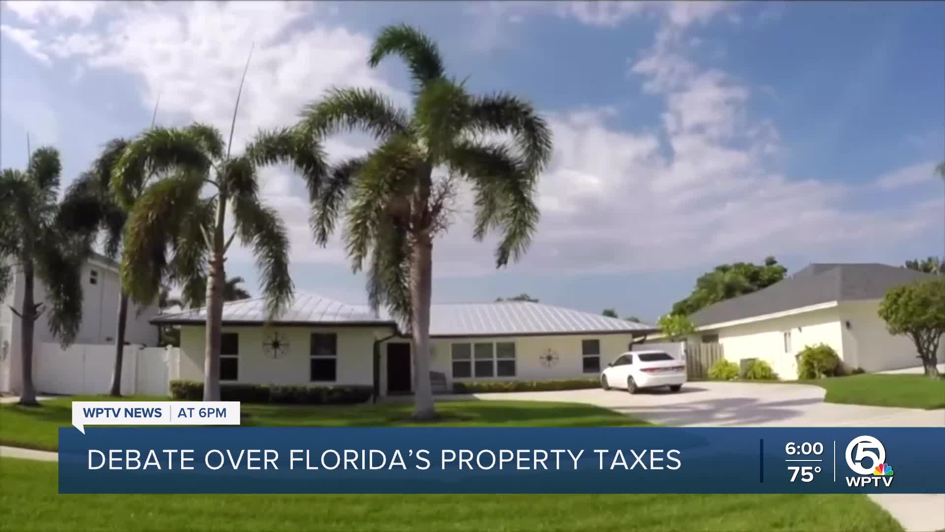 Debate over Florida property taxes heats up in Tallahassee