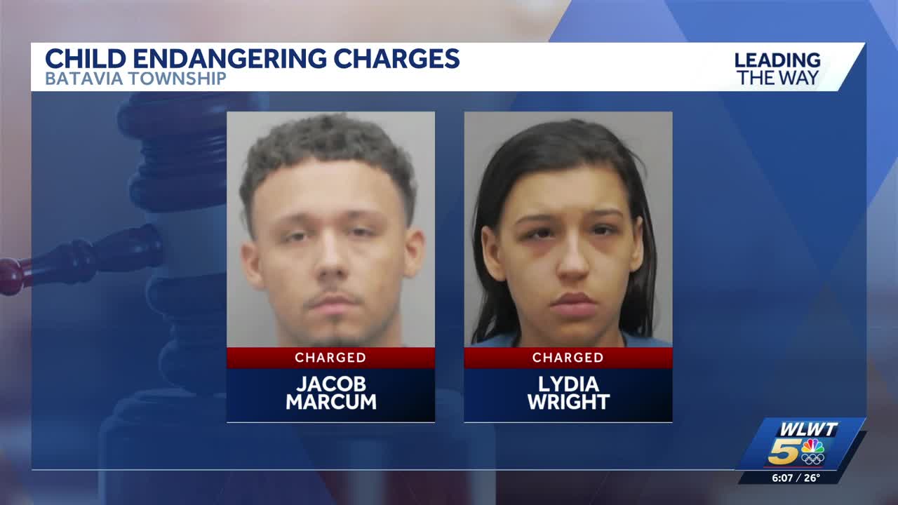 Sheriff: Clermont County parents arrested, charged with child endangerment