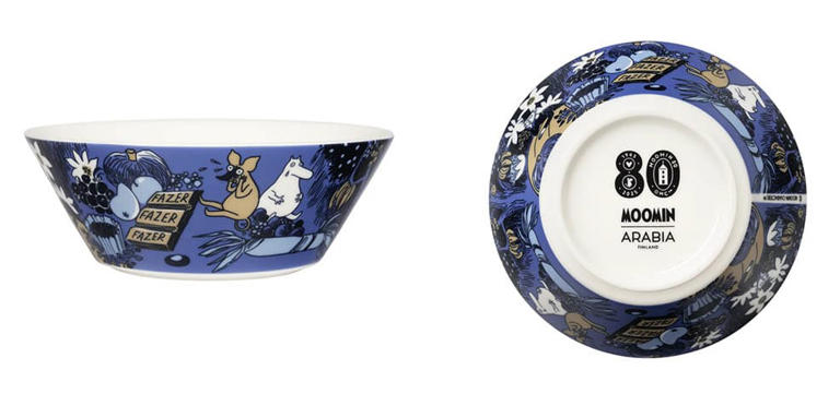 12月5日発売開始】ムーミン×アラビア×ファッツェルの特別ボウルが数量