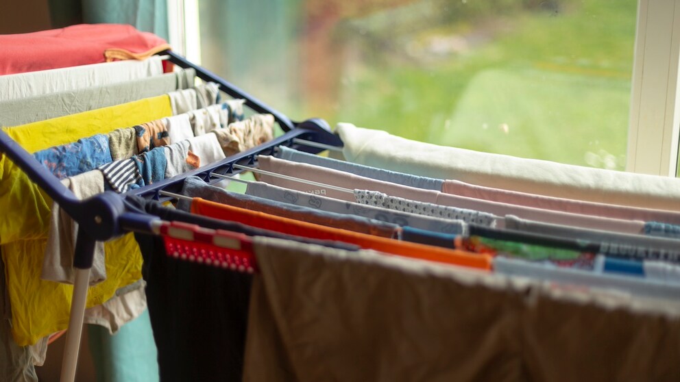 Simple trick for more space on the drying rack