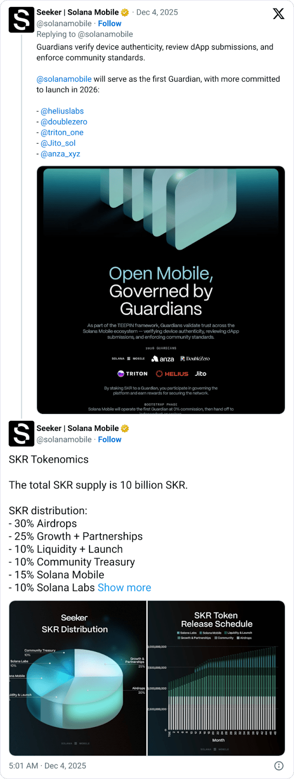 Solana Mobile to roll out native taken in January