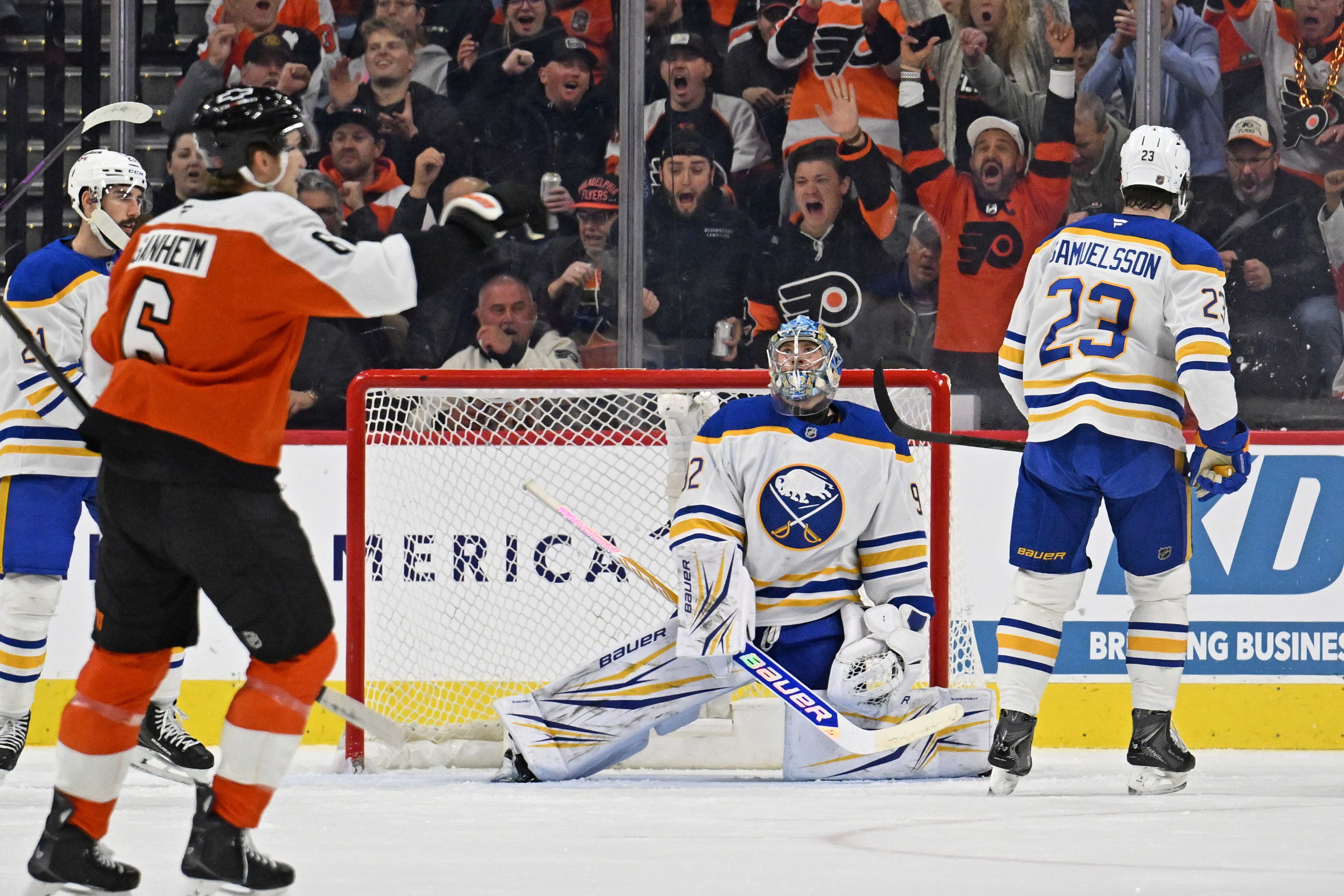 Another poor road effort sinks Sabres in Philadelphia