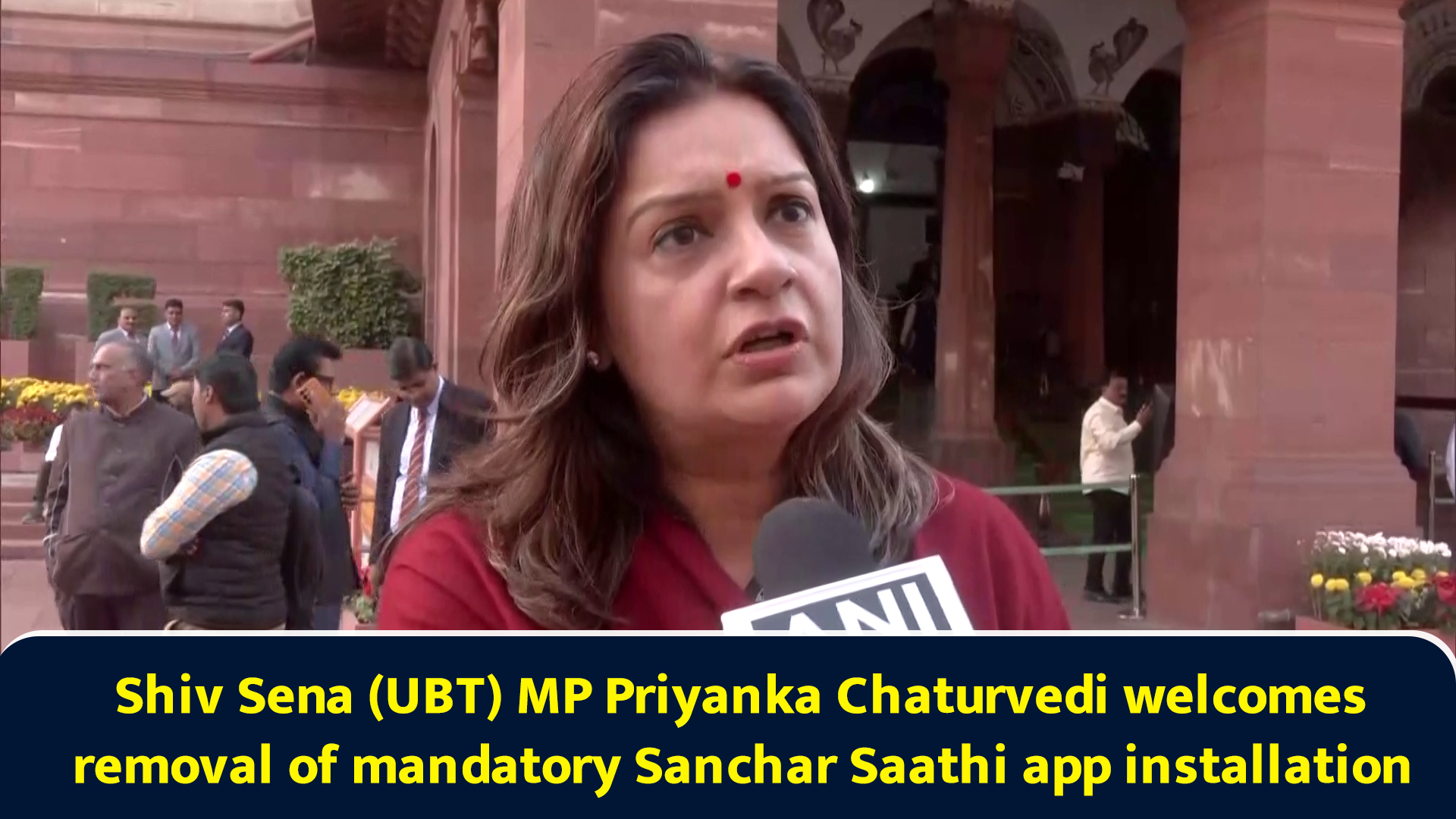 Shiv Sena (UBT) MP Priyanka Chaturvedi welcomes removal of mandatory ...