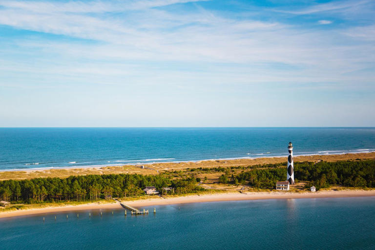 This 85-mile coastal hideaway is home to North Carolina’s prettiest