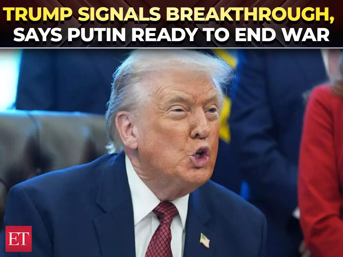 ‘Putin wants to end the war’: Trump says US-Russia meeting in Moscow ...