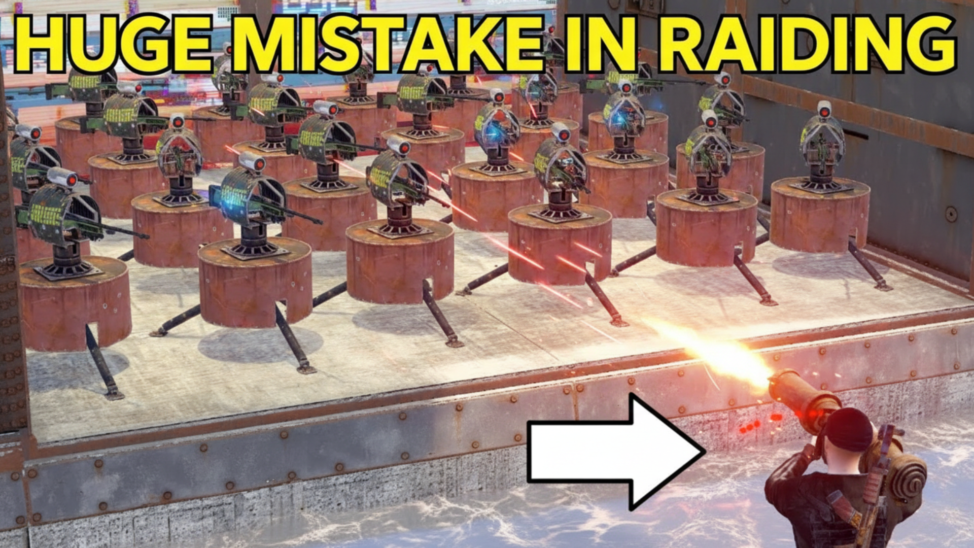 Raiding an open-core deathtrap base: My huge mistake