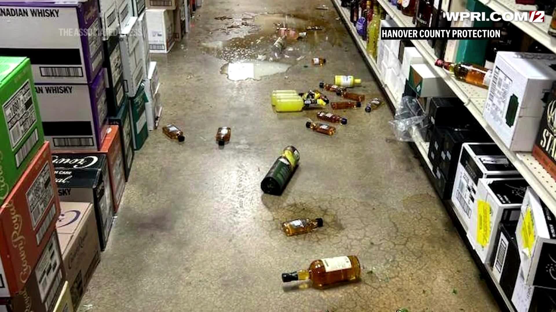 Video now: Raccoon breaks into Virginia liquor store