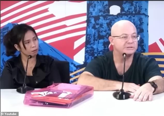 Sitting beside his new fiancée Juliet Octavio, Mr Still demanded the return of a 75-inch TV, a refrigerator, air conditioners, a queen bed and a sofa, items he said were his personal property