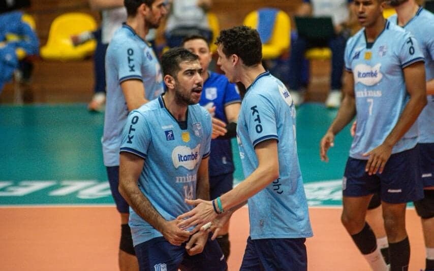 Minas volta a vencer na Superliga de Vôlei e sai da zona de rebaixamento