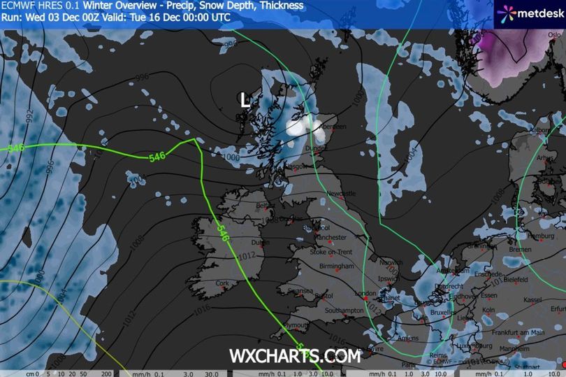 Arctic blast to bring snow deluge before Christmas as temperatures ...
