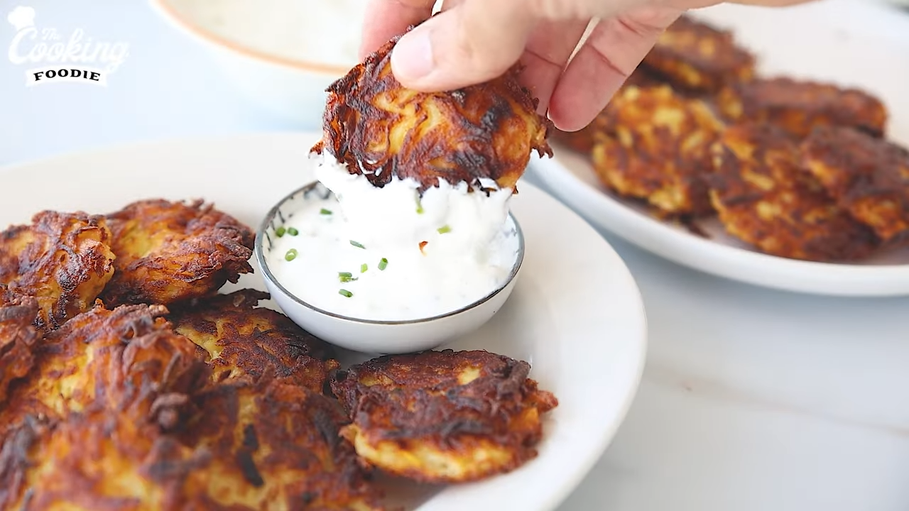 This simple trick makes Christmas morning potato fritters extra crispy