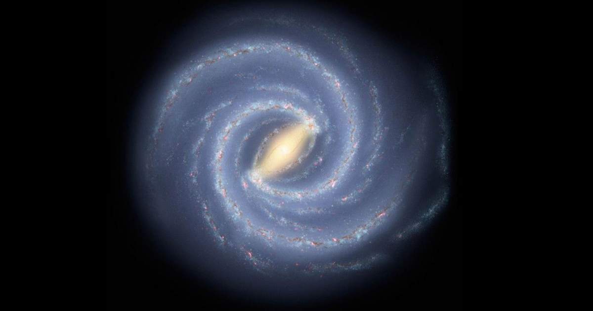 This illustration shows the Milky Way, our home galaxy. (Image edited by Starlust staff) (Representative Image Credit: NASA/JPL-Caltech)