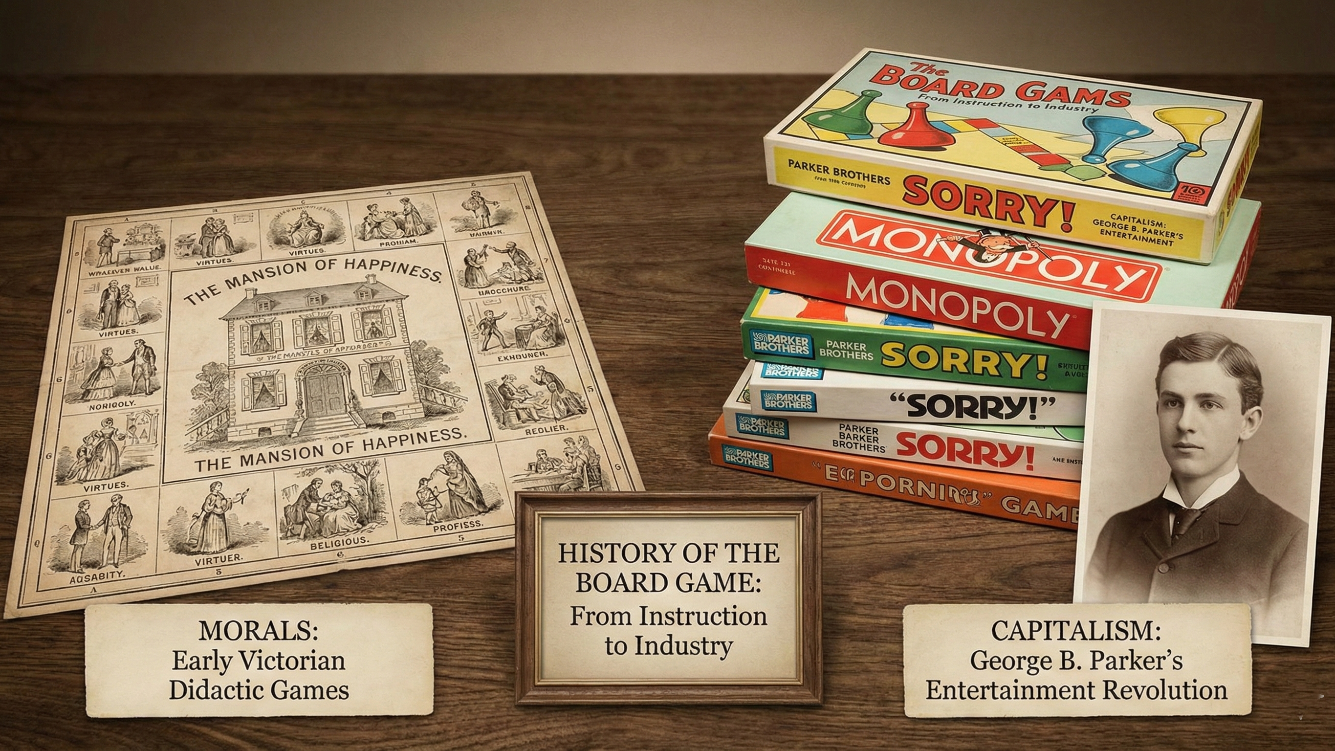 Why early board games were about morals, not money