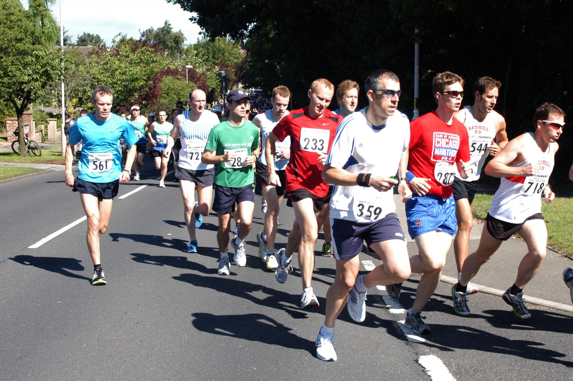 23 retro photos from the Mansfield half marathons of yesteryear