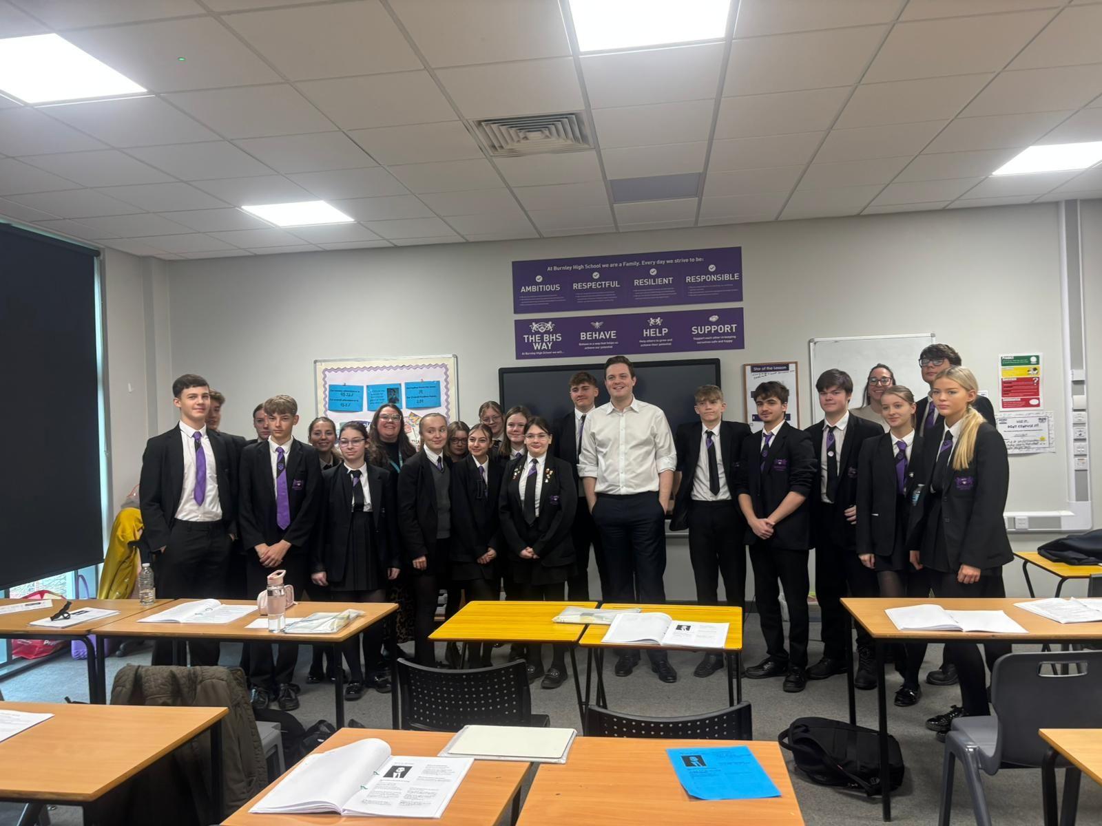 Reporting back: Oliver Ryan MP Burnley, Padiham and Brierfield