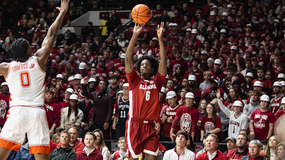 BamaCentral courtside after Alabama's 90-84 win at home against Clemson
