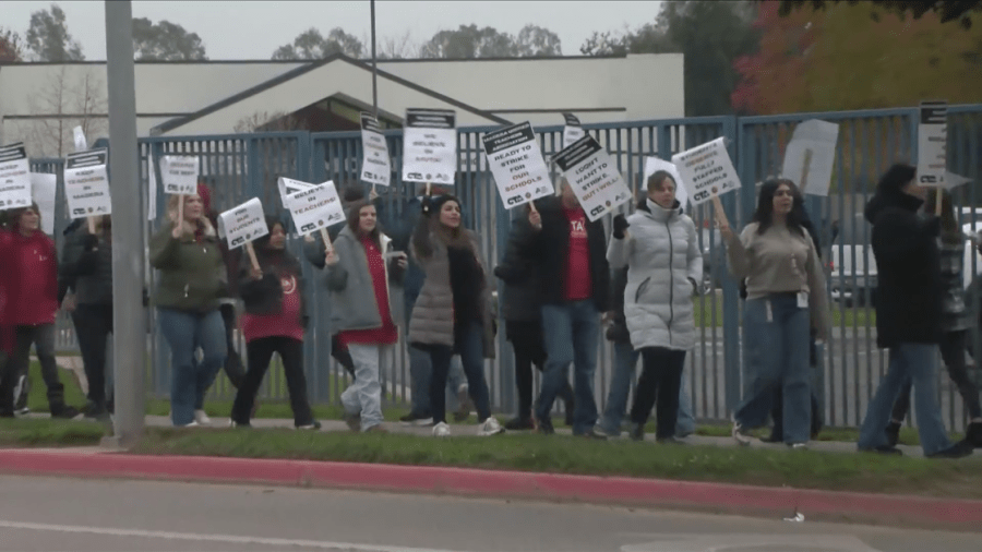 ‘Can’t stay here financially’: Madera Unified teachers picket for ...