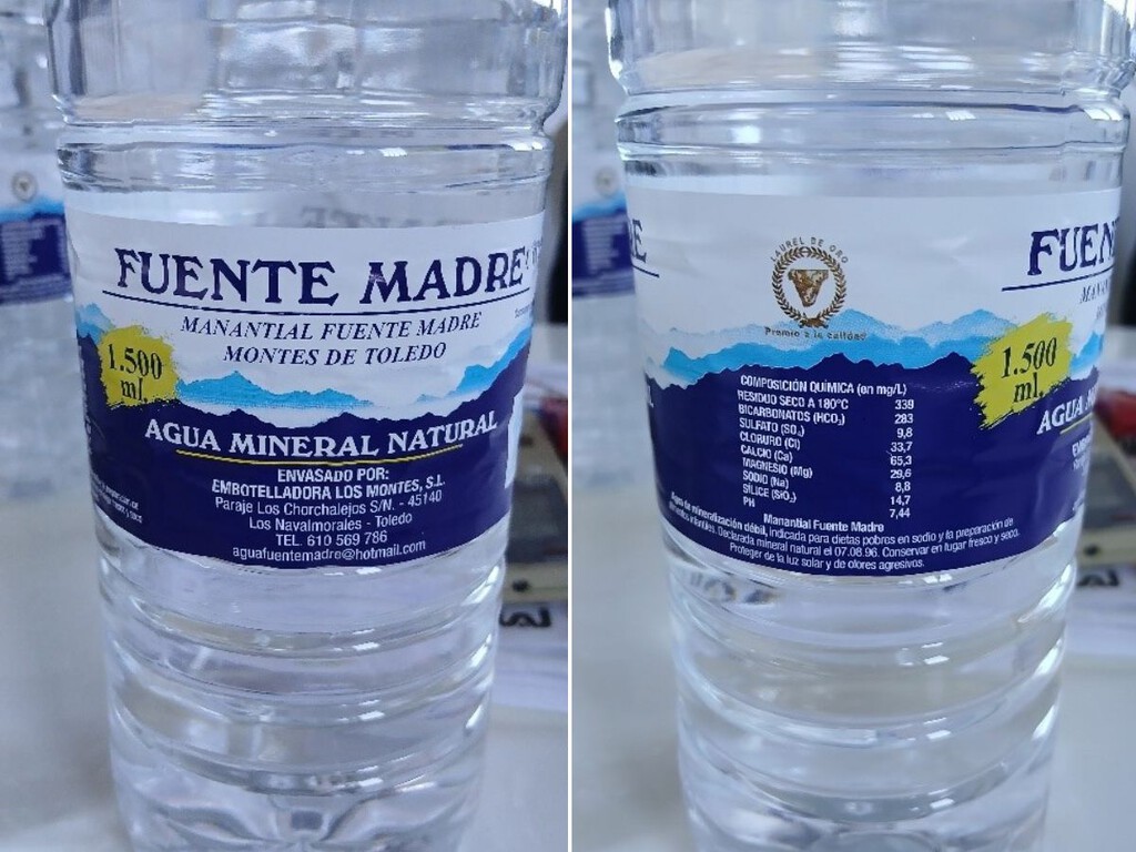 Agua Mineral En Inglesnull