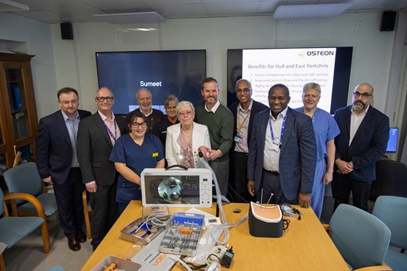 Patients to be offered revolutionary spinal surgery at Hull Royal Infirmary