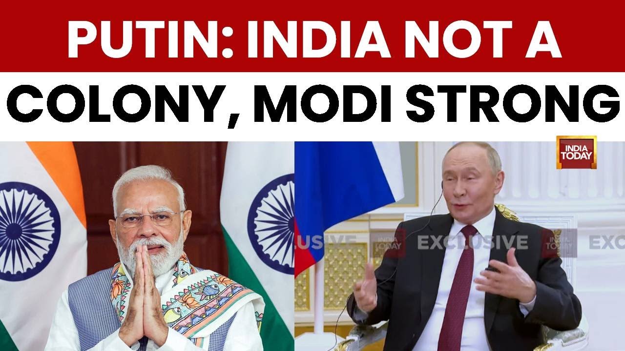 World exclusive: Putin backs Modi on US tariffs, wants Ukraine deal