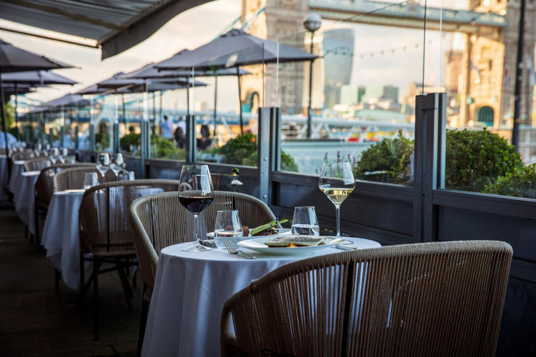 The best riverside restaurants in London