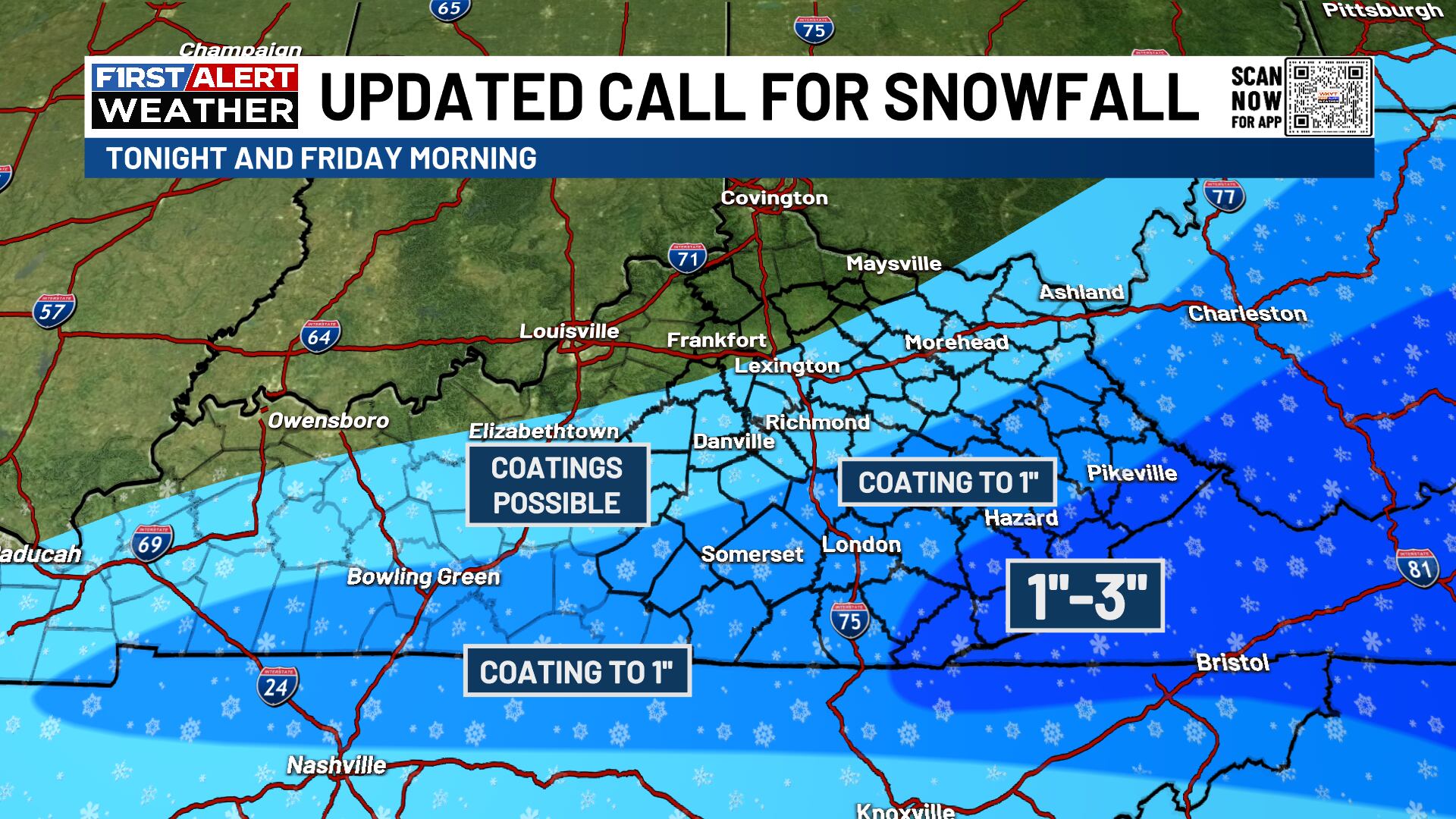 Jim Caldwell’s forecast | A light snowmaker sneaks in tonight