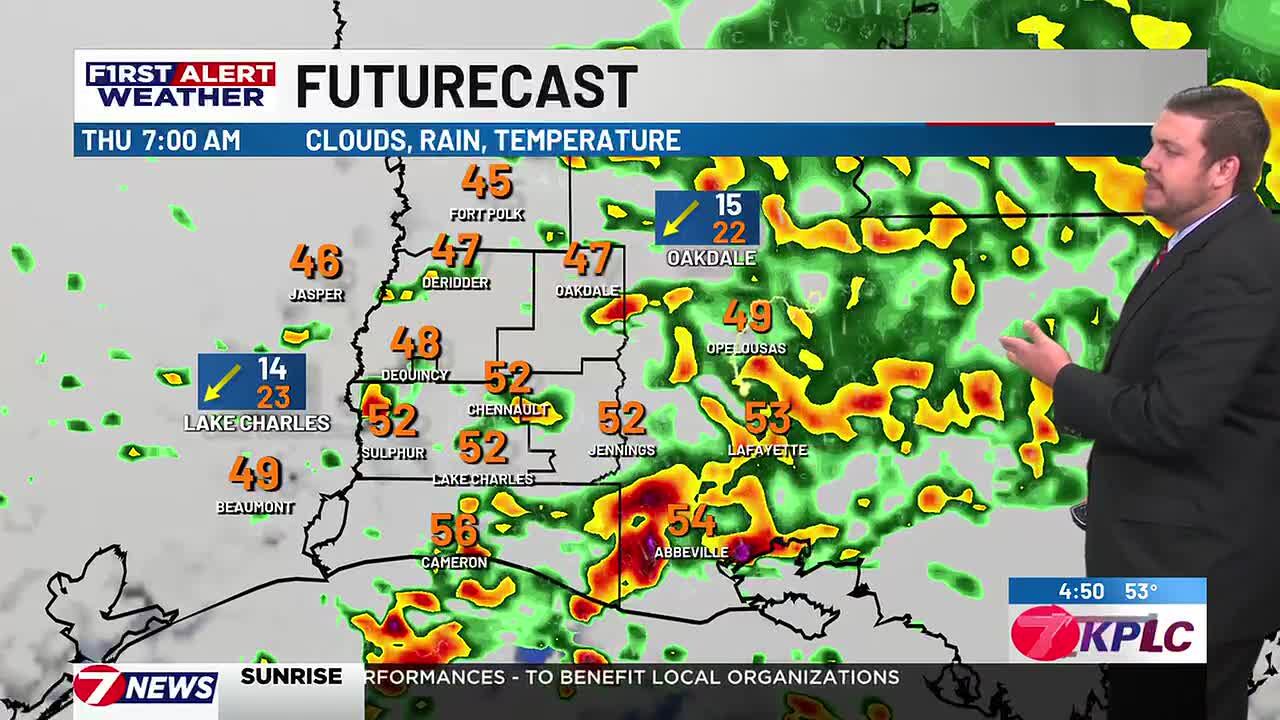 First alert forecast: Periods of rain to end our week, as we slowly dry ...