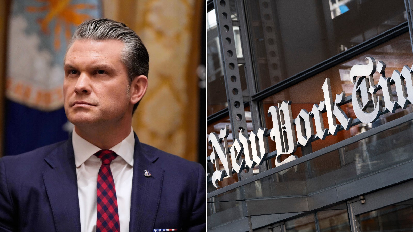 The New York Times is suing the Pentagon over Pete Hegseth's press policy