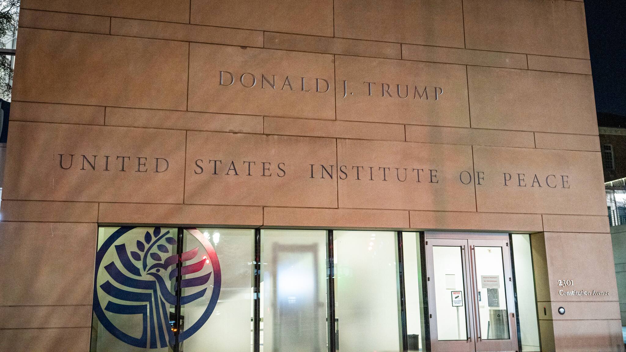 Trump benennt US Institute of Peace nach sich selbst
