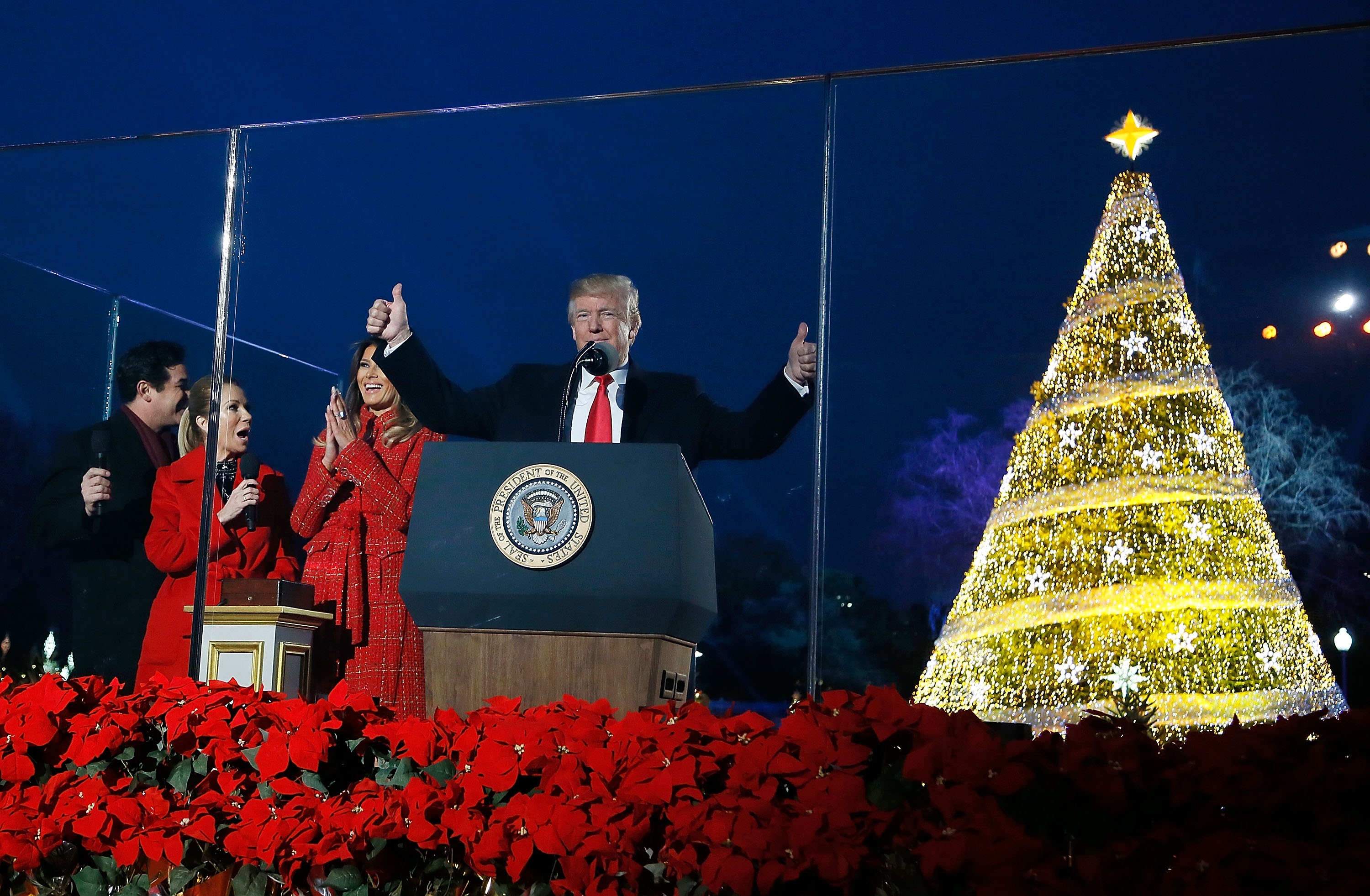 President Trump to light National Christmas Tree Thursday. Expect these ...