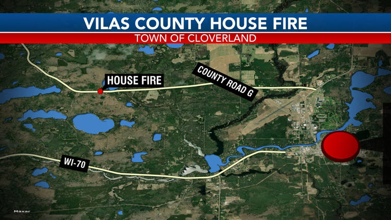 Vilas County home total loss following early morning fire