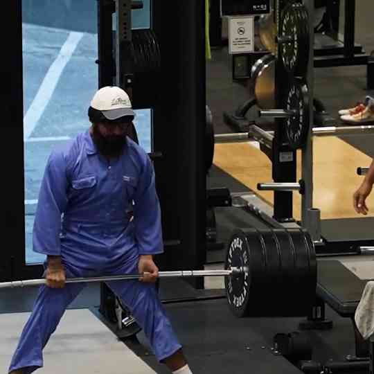 I pretended to be a gym cleaner